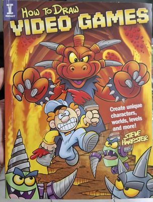 SHX How To Draw Video Games Libro Ingles