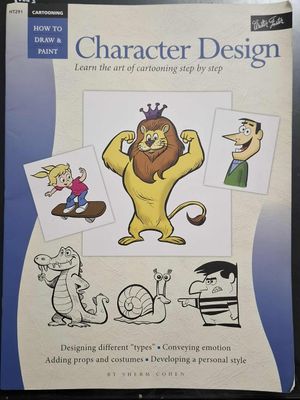 SHX Character Design Libro How To Drain and Paint Libro Ingles