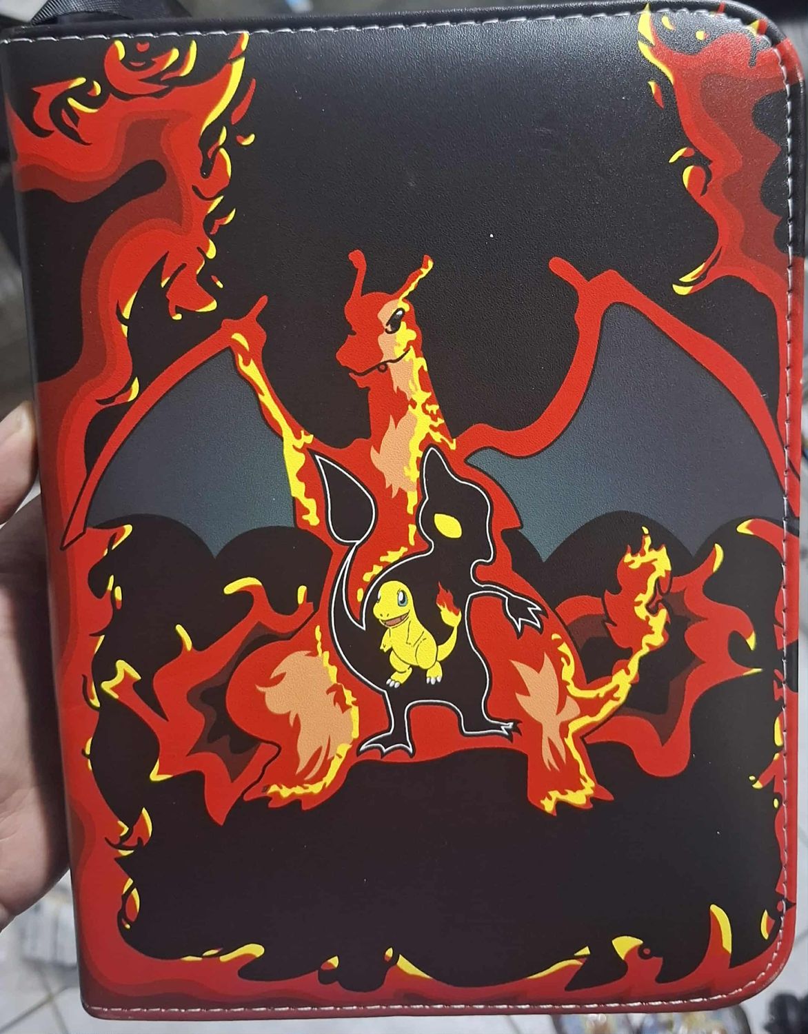 SJ Folder Para Cartas Pokemon Charizard Binder