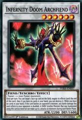 Infernity Doom Archfiend [1st Edition] PHRA-EN037 YuGiOh Phantom Rage Super Rare