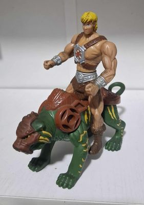 SHXA-500 He Man Figura Battle Cat Burger King Juguete