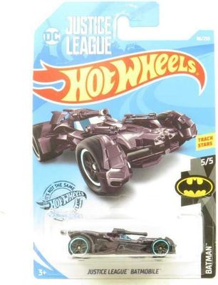 SHX 5/5 Justice League Batmobile Hot Wheels Batimovil 66/250
