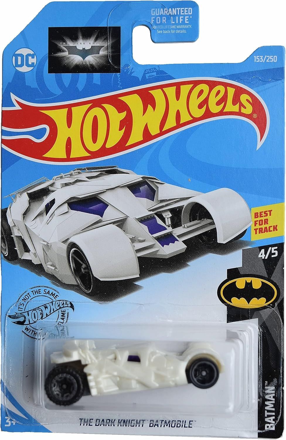 SHX 4/5 The Dark Knight Batmobile Hot Wheels Batimovil 153/250