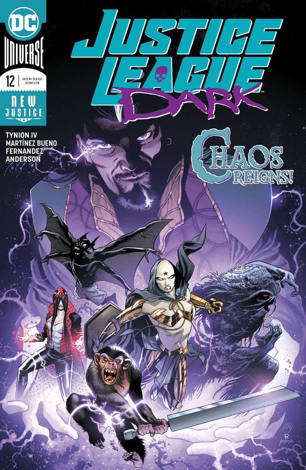 SHX Justice League Dark Comic Isue 12 DC Comics Chaos Reigns