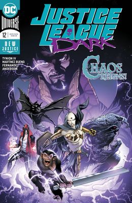 SHX Justice League Dark Comic Isue 12 DC Comics Chaos Reigns
