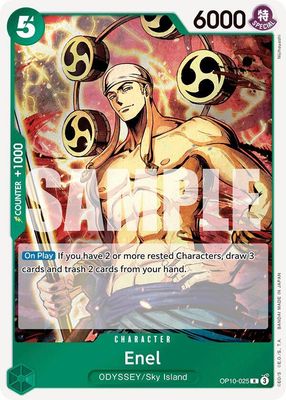 Enel - Royal Blood (OP10) Royal Blood Foil