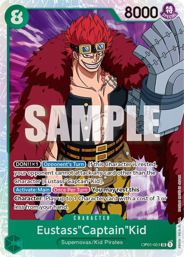 Eustass&quot;Captain&quot;Kid - Romance Dawn (OP01) Romance Dawn Foil