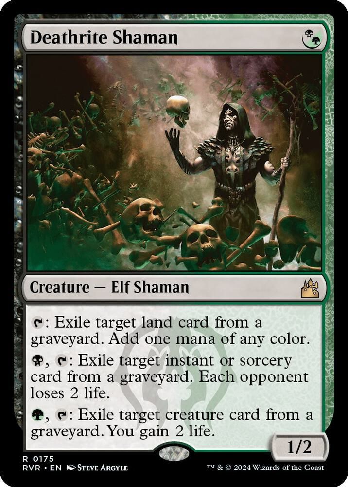 SJ Deathrite Shaman - Ravnica Remastered (RVR) Ravnica Remastered Foil