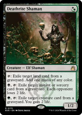 SJ Deathrite Shaman - Ravnica Remastered (RVR) Ravnica Remastered Foil