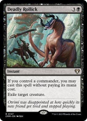 SJ Deadly Rollick - Commander Masters (CMM) Commander Masters