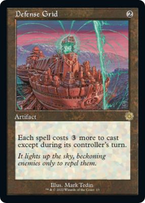SJ Defense Grid - The Brothers&#39; War: Retro Frame Artifacts (BRR) The Brothers&#39; War: Retro Frame Artifacts