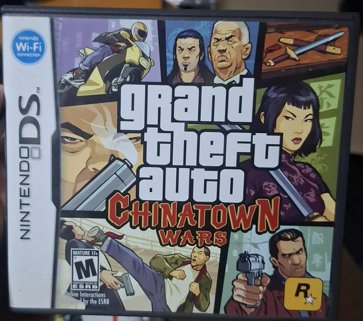SHXA-500 Grand Theft Auto Chinatown Wars Nintendo DS Usado Completo