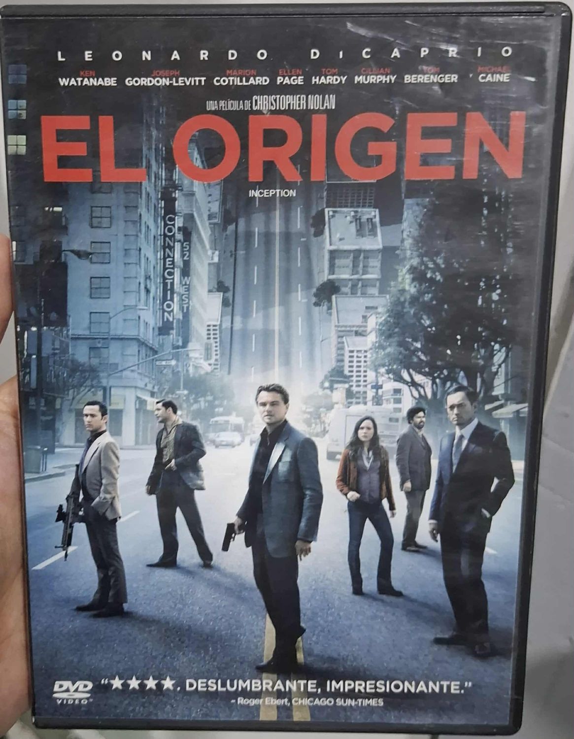 SHX Inception DVD Usado Completo El Origen DVD