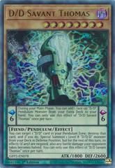 D/D Savant Thomas [1st Edition] GFP2-EN078 YuGiOh Ghosts From the Past: 2nd Haunting Ultra Rare