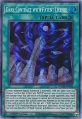 Dark Contract with Patent License [1st Edition] BACH-EN056 YuGiOh Battle of Chaos Super Rare