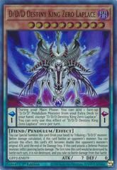 D/D/D Destiny King Zero Laplace [1st Edition] GFP2-EN079 YuGiOh Ghosts From the Past: 2nd Haunting Ultra Rare