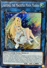 Artemis, the Magistus Moon Maiden BLCR-EN095 YuGiOh Battles of Legend: Crystal Revenge Secret Rare