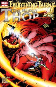 SHX The Migthy Thor Comic Issue 21 Everything Burns