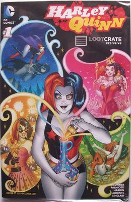 SHX Harley Quinn Comic Issue 1 Lootcrate