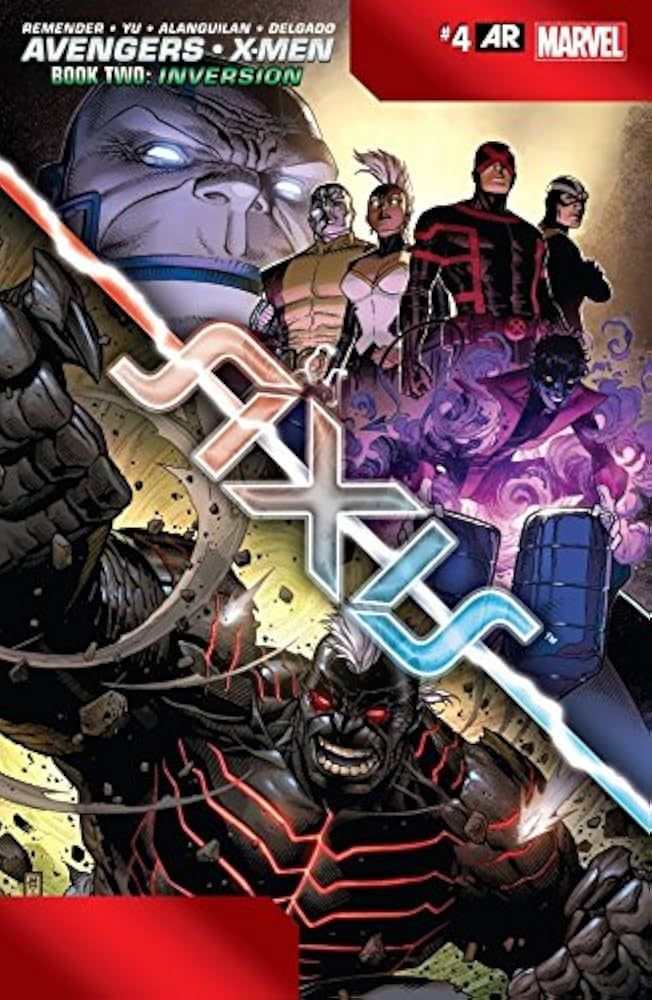 SHX Avengers vs X Men Comic Issue 4 Axis