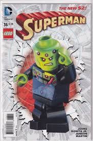 SHX Superman Comic issue 36 The New 52 Lego Cover