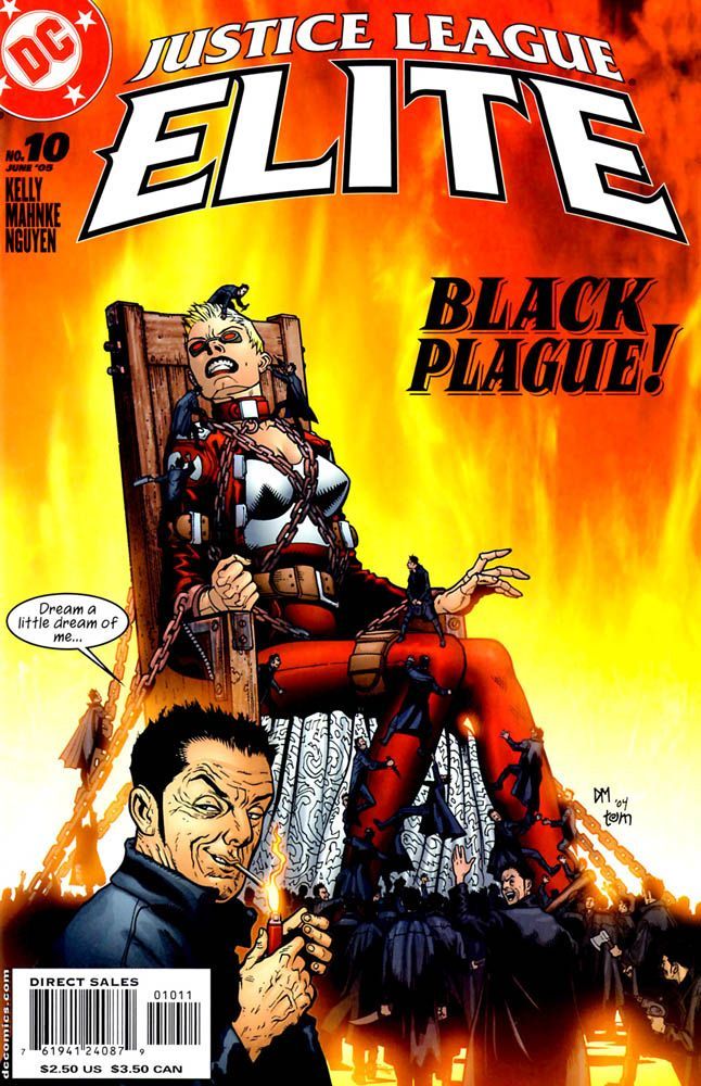 SHX Justice League Elite Comic Issue 10 Black Plague