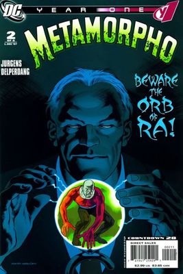 SHX Metamorpho Comic Issue 2 Beware the Orb of Ra Year One
