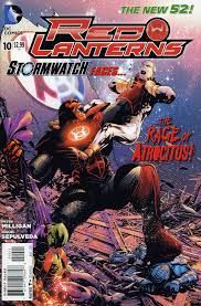 SHX Red Lanterns Comic Issue 10 Stormwarch Faces