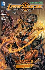 SHX Larfleeze Comic Issue 6 The New 52 Orange Lanterns Rampage