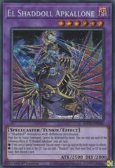 El Shaddoll Apkallone MP21-EN246 YuGiOh 2021 Tin of Ancient Battles Mega Pack Secret Rare