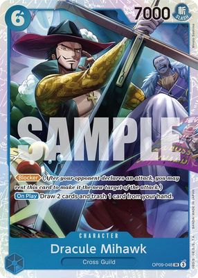 Dracule Mihawk - Emperors in the New World (OP09) Emperors in the New World Foil