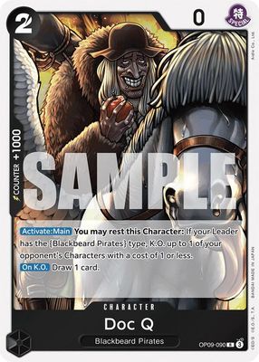 Doc Q - Emperors in the New World (OP09) Emperors in the New World Foil