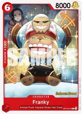 Franky (014) - Royal Blood Release Event Cards (OP10 RE) Royal Blood Release Event Cards