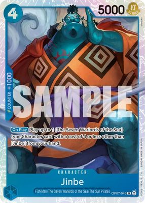 Jinbe (045) - 500 Years in the Future (OP07) 500 Years in the Future Foil