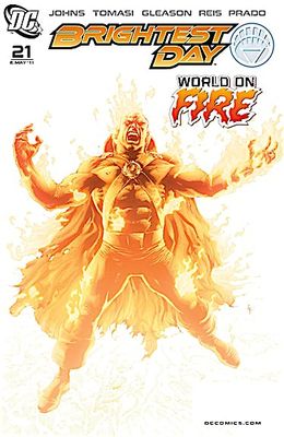 SHX Brightest Day Comic Issue 21 World of Fire