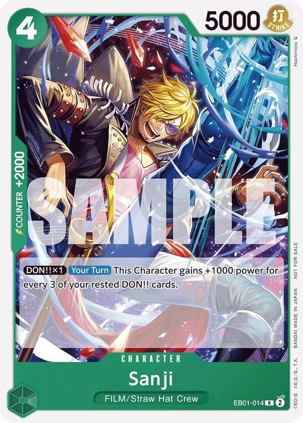 Sanji (Tournament Pack 2025 Vol. 1) - One Piece Promotion Cards (OP-PR) One Piece Promotion Cards