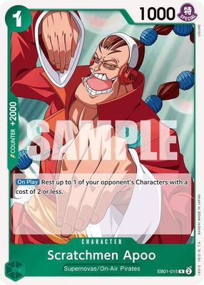 Scratchmen Apoo - Extra Booster: Memorial Collection (EB-01) Extra Booster: Memorial Collection Foil