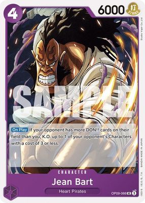 Jean Bart - Emperors in the New World (OP09) Emperors in the New World