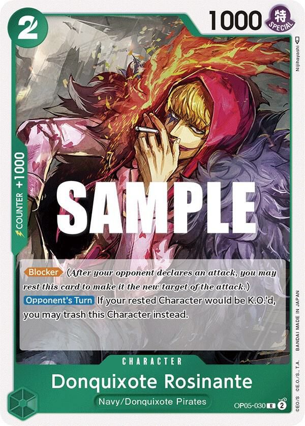 SJ Donquixote Rosinante (030) - Awakening of the New Era (OP05) Awakening of the New Era Foil