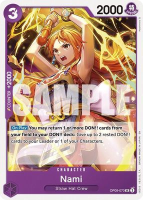 Nami (Reprint) - Starter Deck 26: PURPLE/BLACK Monkey.D.Luffy (ST-26) Starter Deck 26: PURPLE/BLACK Monkey.D.Luffy