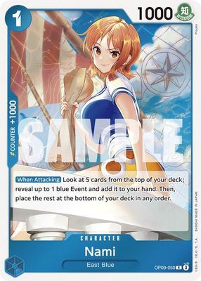 GA100 Nami (050) - Emperors in the New World (OP09) Emperors in the New World Foil