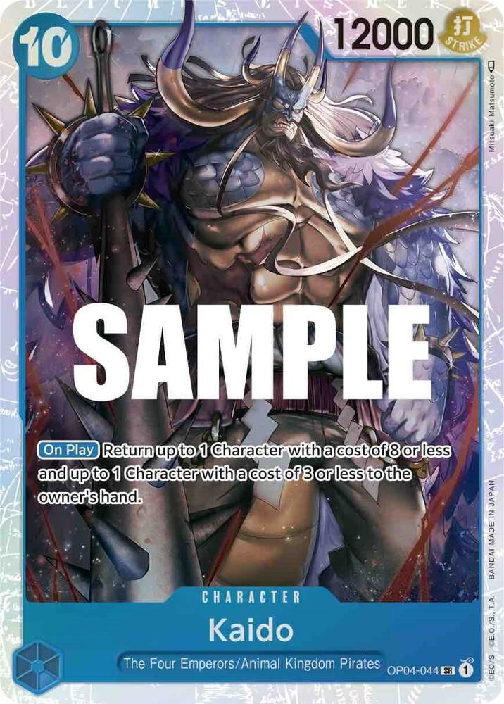 Kaido - Kingdoms of Intrigue (OP04) Kingdoms of Intrigue Foil