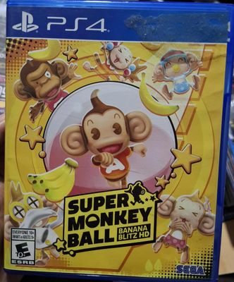 SJ6k Super Monkey Ball Banana Blitz HD Playstation 4 Usado Completo