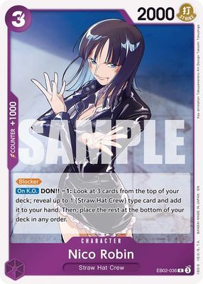GA1k Nico Robin - Extra Booster: Anime 25th Collection (EB-02) Extra Booster: Anime 25th Collection Foil