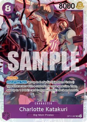 SJ1500 Charlotte Katakuri (067) - A Fist of Divine Speed (OP11) A Fist of Divine Speed