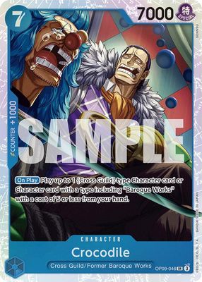 SJ1k Crocodile (046) - Emperors in the New World (OP09) Emperors in the New World Foil
