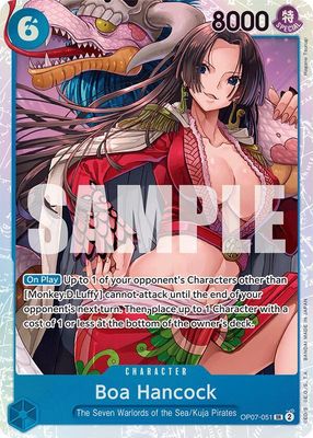 SJ1k Boa Hancock (051) - 500 Years in the Future (OP07) 500 Years in the Future Foil