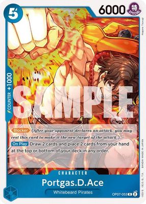 GA300 Portgas.D.Ace (053) - 500 Years in the Future (OP07) 500 Years in the Future Foil