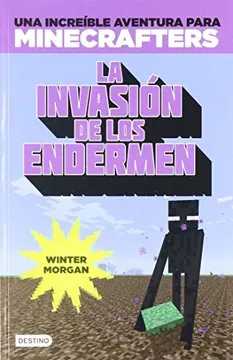 SHX5-500 La Invasion de los Endermen Libro Minecraft Libro Winter Morgan Usado