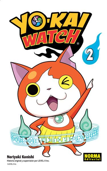 SHX4-2k Yokai Watch Manga Volumen 2 Espanol Norma